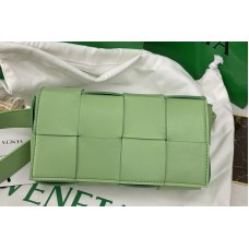Bottega Veneta Cassette belt bag in Pistachio Intrecciato Nappa leather Bottega Veneta Cassette belt bag in Pistachio Intrecciato Nappa leather