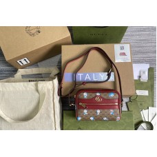 Gucci Doraemon x Gucci mini bag Beige/ebony mini GG Supreme and Doraemon Print Gucci Doraemon x Gucci mini bag Beige/ebony mini GG Supreme and Doraemon Print