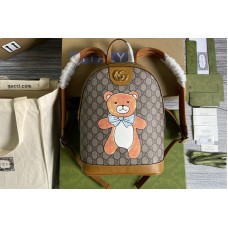 Gucci Bear x Gucci small backpack in Beige/ebony mini GG Supreme canvas Gucci Bear x Gucci small backpack in Beige/ebony mini GG Supreme canvas