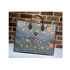 Gucci Disney x Gucci Donald Duck tote bag in Beige and ebony GG Supreme canvas Gucci Disney x Gucci Donald Duck tote bag in Beige and ebony GG Supreme canvas