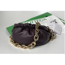 Bottega Veneta Belt Chain Pouch in Grape Nappa leather Bottega Veneta Belt Chain Pouch in Grape Nappa leather