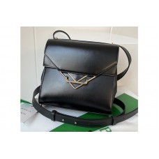 Bottega Veneta The Clip Squared shoulder bag in Black Box Calf Leather