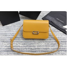 Saint Laurent le pave satchel bag in Saffron smooth leather Saint Laurent le pave satchel bag in Saffron smooth leather