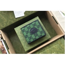 Gucci GG Multicolor wallet in Green and blue GG canvas Gucci GG Multicolor wallet in Green and blue GG canvas