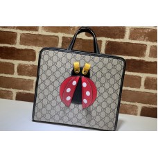 Gucci Children’s ladybug tote bag in GG Supreme canvas Gucci Children’s ladybug tote bag in GG Supreme canvas