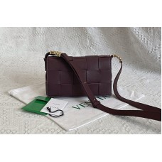 Bottega Veneta Cassette cross-body bag in Penny Intreccio leather
