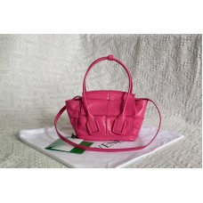Bottega Veneta Arco cross-body bag in Bonbon Intreccio leather