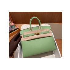 Hermes Birkin in Green Epsom Leather With Gold Buckle