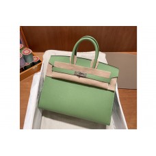 Hermes Birkin in Green Epsom Leather With Silver Buckle