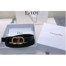 Dior Saddle calfskin elt in Black Calfskin Leather Dior Saddle calfskin elt in Black Calfskin Leather