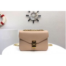 Celine Classic Box Shoulder Bag Calf Leather pricot Celine Classic Box Shoulder Bag Calf Leather pricot