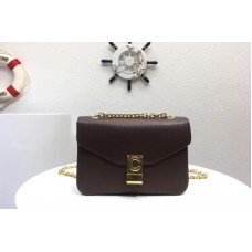 Celine Classic Box Shoulder Bag Calf Leather rown Celine Classic Box Shoulder Bag Calf Leather rown