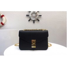 Celine Classic Box Shoulder Bag Calf Leather lack Celine Classic Box Shoulder Bag Calf Leather lack
