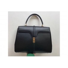 Celine Medium/Small in satinated calfskin Leather Black Celine Medium/Small in satinated calfskin Leather Black