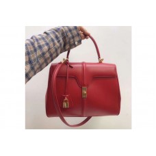 Celine Medium/Small in satinated calfskin Leather Red Celine Medium/Small in satinated calfskin Leather Red