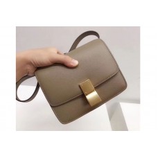 Celine Small Classic Box Bag Original Calfskin Leather Apricot Celine Small Classic Box Bag Original Calfskin Leather Apricot