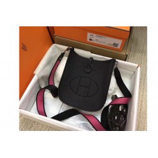 Hermes Evelyne Mini Bag in Black Togo Leather Hermes Evelyne Mini Bag in Black Togo Leather