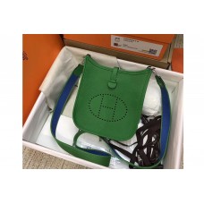 Hermes Evelyne Mini Bag in Green Togo Leather Hermes Evelyne Mini Bag in Green Togo Leather