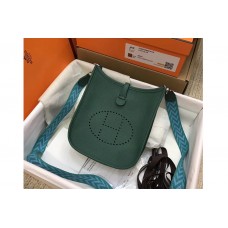 Hermes Evelyne Mini Bag in Malachite Green Togo Leather Hermes Evelyne Mini Bag in Malachite Green Togo Leather