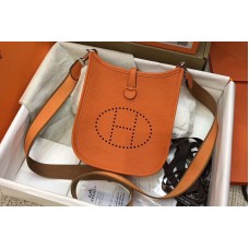 Hermes Evelyne Mini Bag in Orange Togo Leather Hermes Evelyne Mini Bag in Orange Togo Leather