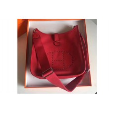 Hermes Evelyne ag in Red Togo Leather