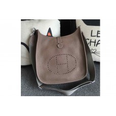 Hermes Evelyne in Grey Togo Leather