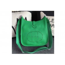 Hermes Evelyne in Green Togo Leather