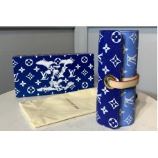 Louis Vuitton GI0374 Colored Pencils Pouch in Blue Monogram canvas