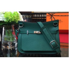 Hermes H Jypsiere 28 bag in Green original taurillon Clemence leather Hermes H Jypsiere 28 bag in Green original taurillon Clemence leather