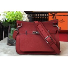 Hermes H Jypsiere 28 bag in Red original taurillon Clemence leather Hermes H Jypsiere 28 bag in Red original taurillon Clemence leather