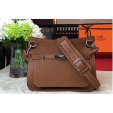 Hermes H Jypsiere 28 bag in Brown original taurillon Clemence leather Hermes H Jypsiere 28 bag in Brown original taurillon Clemence leather