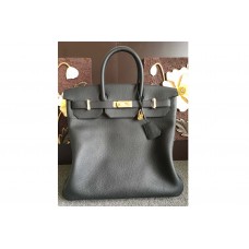 Hermes Sac Birkin HAC in Black Togo Leather Hermes Sac Birkin HAC in Black Togo Leather