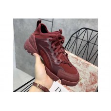 Women Dior KCK D-Connect sneaker in Bordeaux neoprene Women Dior KCK D-Connect sneaker in Bordeaux neoprene