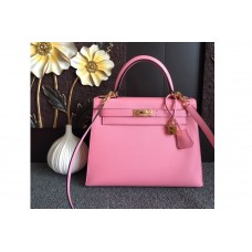 Hermes Kelly in Pink Epsom Leather With Gold Hermes Kelly in Pink Epsom Leather With Gold