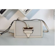 Loewe Barcelona Bag Boxcalf Leather White Loewe Barcelona Bag Boxcalf Leather White