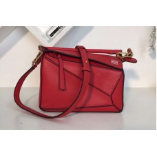 Loewe Puzzle Small Bags Original Calf Leather Red Loewe Puzzle Small Bags Original Calf Leather Red