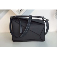 Loewe Puzzle Small Bags Original Calf Leather Dark Grey Loewe Puzzle Small Bags Original Calf Leather Dark Grey