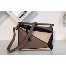Loewe Puzzle Small Bags Original Calf Leather Light Brown/Beige/Black Loewe Puzzle Small Bags Original Calf Leather Light Brown/Beige/Black