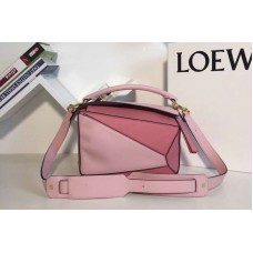 Loewe Puzzle Small Bags Original Calf Leather Light Pink/Pink Loewe Puzzle Small Bags Original Calf Leather Light Pink/Pink