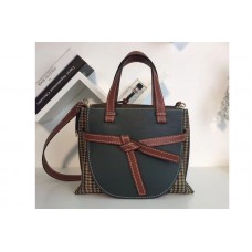 Loewe Gate Top Handle Small Bags Original Leather Green Loewe Gate Top Handle Small Bags Original Leather Green