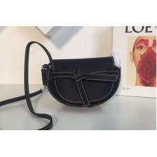 Loewe Mini Gate Bags Original Soft Calf Leather Black Loewe Mini Gate Bags Original Soft Calf Leather Black