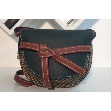 Loewe Gate Small Bags Original Leather Green Loewe Gate Small Bags Original Leather Green