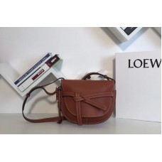 Loewe Gate Small Bags Original Leather Brown Loewe Gate Small Bags Original Leather Brown