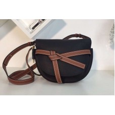 Loewe Gate Small Bags Original Soft Calf Leather Black Loewe Gate Small Bags Original Soft Calf Leather Black