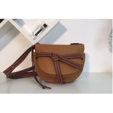 Loewe Gate Small Bags Original Soft Calf Leather Brown Loewe Gate Small Bags Original Soft Calf Leather Brown