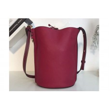 Loewe Gate Bucket Bags Soft Grained Calf Leather Wine Loewe Gate Bucket Bags Soft Grained Calf Leather Wine