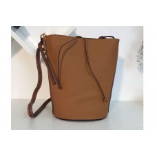 Loewe Gate Bucket Bags Soft Grained Calf Leather Brown Loewe Gate Bucket Bags Soft Grained Calf Leather Brown