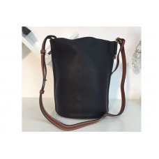 Loewe Gate Bucket Bags Soft Grained Calf Leather Black Loewe Gate Bucket Bags Soft Grained Calf Leather Black