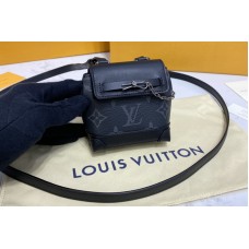 Louis Vuitton M00340 Mini Steamer pouch in Monogram Eclipse canvas