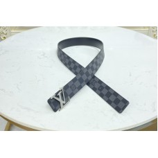 Louis Vuitton M0213V Initiales 40MM Reversible belt in Damier Graphite canvas